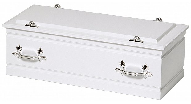 Childs Casket White