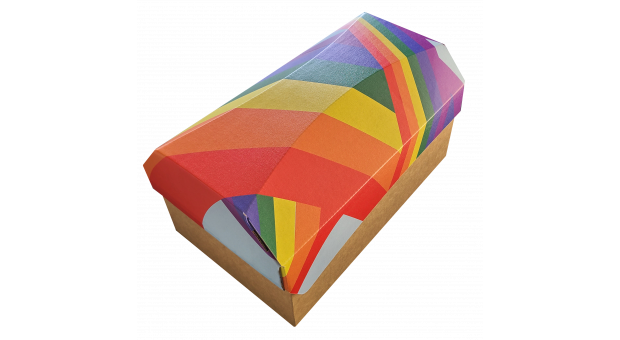 Outside The Box Ash Urn Rainbow