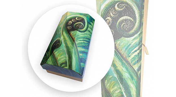 Outside The Box Ash Urn Ancient Koru