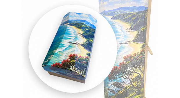 Outside The Box Ash Urn Golden Shoreline